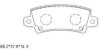 ASIMCO KD2777 Brake Pad Set, disc brake